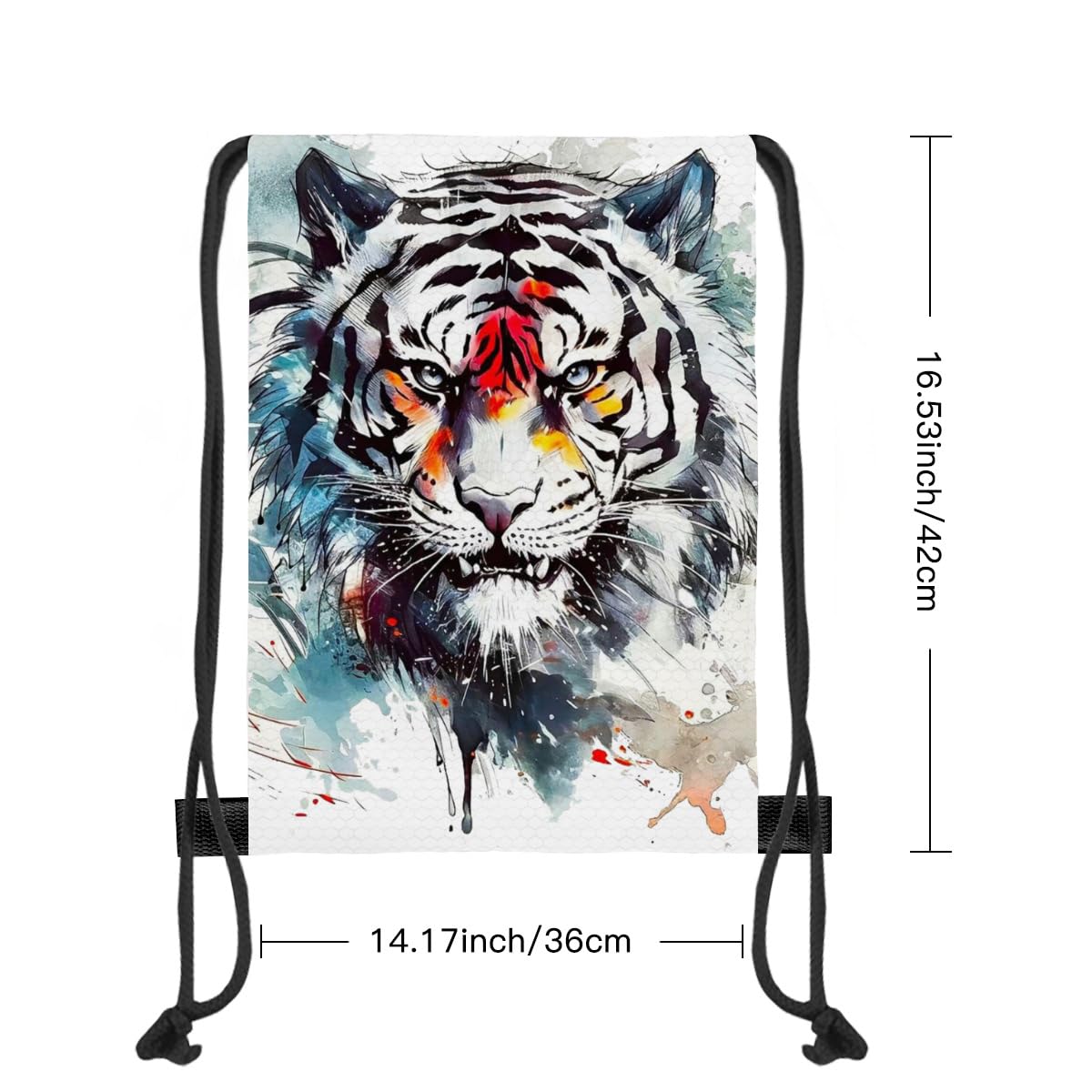 Amazon.co.jp｜タイガー 虎 トラ とら巾着袋 収納袋 収納ポーチ 巾着